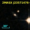 2MASX J23571476-0038364