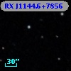 RX J1144.6+7856