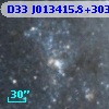 D33 J013415.8+303727.4