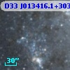 D33 J013416.1+303817.2