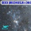 D33 J013415.8+303748.5