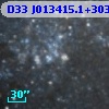 D33 J013415.1+303349.6