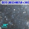 D33 J013407.0+303509.6