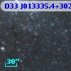 D33 J013335.4+302952.3