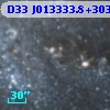 D33 J013333.8+303203.1