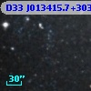 D33 J013415.7+303047.8