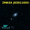 2MASX J03011693-2331036