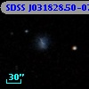 SDSS J031828.50-075335.3