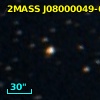 2MASS J08000049-6052559