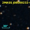 2MASS J08000232-6053513