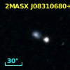 2MASX J08310680+7619349