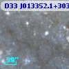D33 J013352.1+303636.5