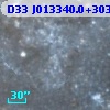 D33 J013340.0+303507.5