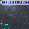 D33 J013335.5+303015.3