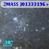 2MASS J01333196+3033385