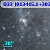 D33 J013415.1+303655.8