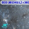 D33 J013411.2+303748.4