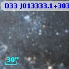 D33 J013333.1+303314.1