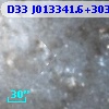 D33 J013341.6+303854.5