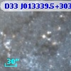D33 J013339.5+303649.0