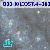 D33 J013357.4+303620.1