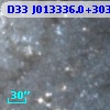 D33 J013336.0+303801.1