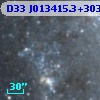 D33 J013415.3+303808.7