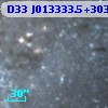 D33 J013333.5+303624.4