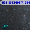D33 J013406.7+303128.6