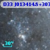 D33 J013414.8+303753.8