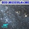 D33 J013335.4+303157.1