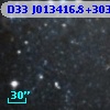 D33 J013416.8+303214.9