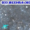 D33 J013349.4+303423.0