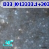 D33 J013333.1+303756.6