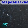 D33 J013413.3+303133.1