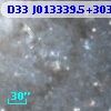 D33 J013339.5+303824.5