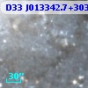D33 J013342.7+303805.0