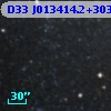 D33 J013414.2+303000.0