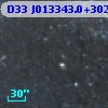 D33 J013343.0+302938.5