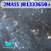 2MASS J01333650+3032296