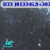 D33 J013345.9+303030.3
