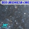 D33 J013412.0+303535.0