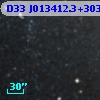 D33 J013412.3+303024.4