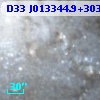 D33 J013344.9+303844.6