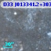 D33 J013341.2+303428.1
