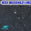 D33 J013341.7+302902.5