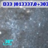 D33 J013337.0+303544.2
