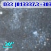 D33 J013337.3+303425.1