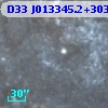 D33 J013345.2+303506.3