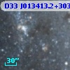 D33 J013413.2+303653.8